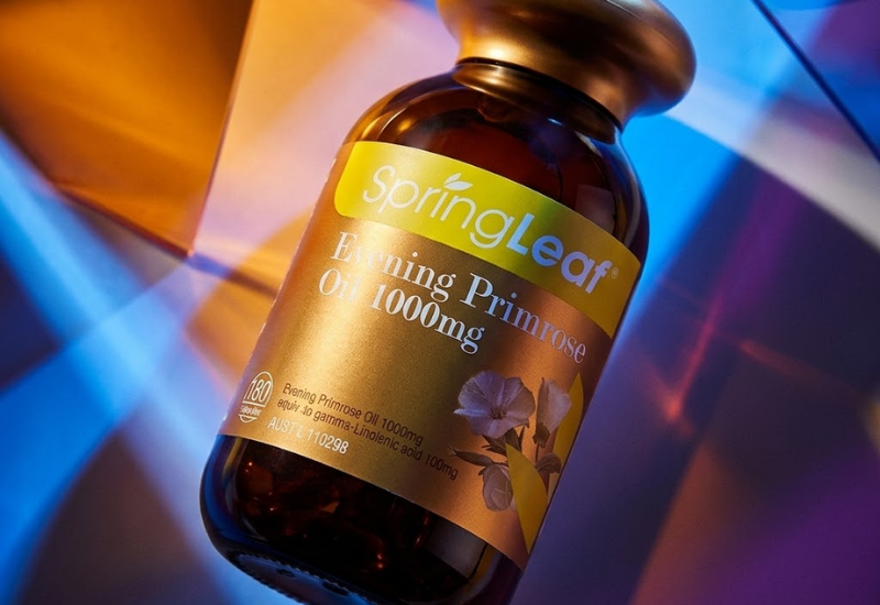 Viên Uống Tinh Dầu Hoa Anh Thảo 1000mg (180 viên) – SpringLeaf