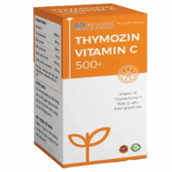 Viên uống Thymozin Vitamin C 500+ Dr Pharma hỗ trợ hô hấpViên uống Thymozin Vitamin C 500+ Dr Pharma hỗ trợ hô hấp
