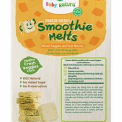 Bánh sinh tố dạng viên vị Rau củ và Trái cây Mega We Care (Gói 20g)