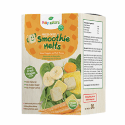 Bánh sinh tố dạng viên vị Rau củ và Trái cây Mega We Care (Gói 20g)