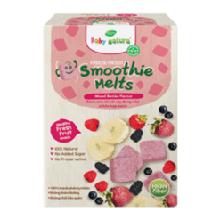 Bánh sinh tố dạng viên việt quất và mâm xôi Mega We Care (Gói 20g)