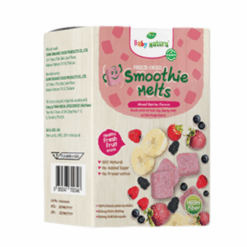 Bánh sinh tố dạng viên việt quất và mâm xôi Mega We Care (Gói 20g)Bánh sinh tố dạng viên việt quất và mâm xôi Mega We Care (Gói 20g)