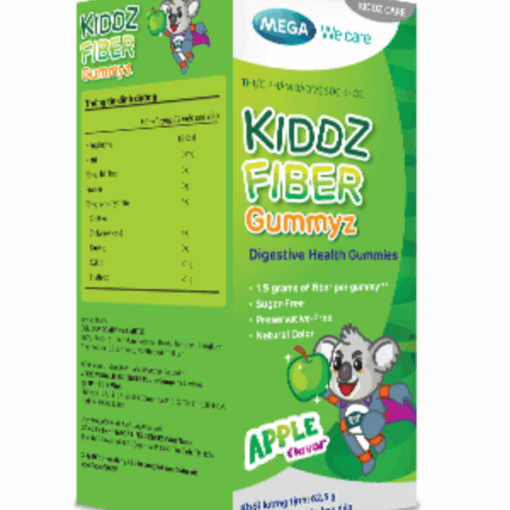 Bột pha uống Kiddz Fiber Mega We Care (Hộp 30 gói)