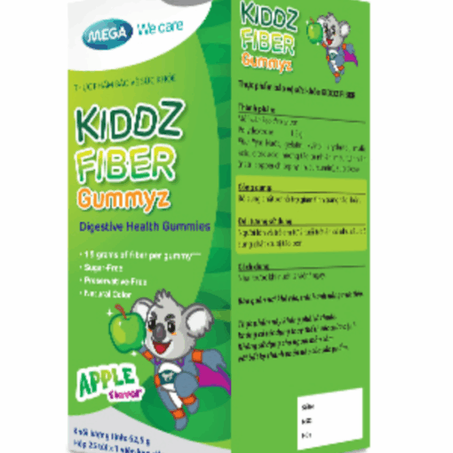 Bột pha uống Kiddz Fiber Mega We Care (Hộp 30 gói)