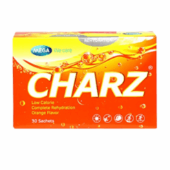 Bột sủi thanh nhiệt Charz Orange Mega We Care (Hộp 20 gói)