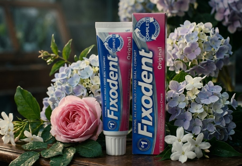Keo dán răng giả Fixodent Original (Tuýp 68g)