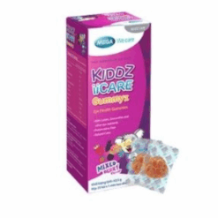 Kẹo dẻo bổ mắt Kiddz Iicare Mega Lifesciences (Hộp 25 túi x 1 viên)