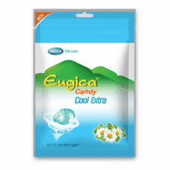 Kẹo ngậm thảo dược Eugica Mega Lifesciences (Hộp 100 viên / Gói 15 viên)