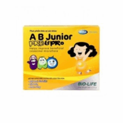 Men vi sinh hỗ trợ tiêu hóa cho bé A.B. Junior Pre & Pro (Hộp 30 gói)