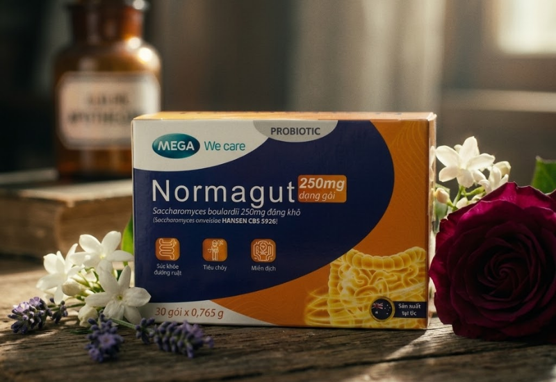 Men vi sinh hỗ trợ tiêu hóa Normagut (Hộp 30 gói)