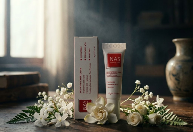 Kem trị nám sáng da NAS White Eva Anti Hiperpigment NAS (Tuýp 10g)