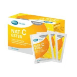 Thực phẩm bảo vệ sức khỏe Nat C Ester Mega We Care (Hộp 30 gói)