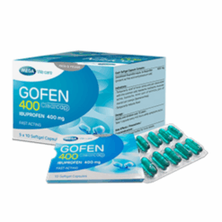 Thuốc Gofen 400 Clearcap Mega Lifesciences (Hộp 5 vỉ x 10 viên)