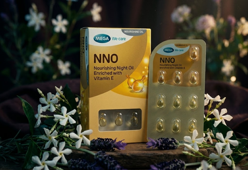 Viên nang dưỡng da ban đêm NNO Nourishing Night Oil (Hộp 30 viên)