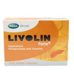 Viên nang mềm Livolin Forte Mega We Care (Hộp 30 viên)