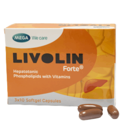 Viên nang mềm Livolin Forte Mega We Care (Hộp 30 viên)