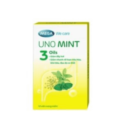 Viên ngậm Unomint Mega We Care (Hộp 20 viên)