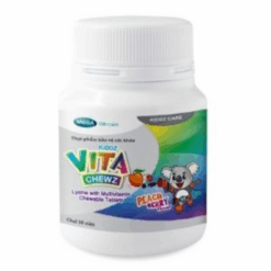 Viên nhai bổ sung đa Vitamin KIDDZ Vita Chewz MEGA We care (Hộp 20 gói)