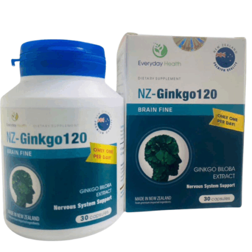 Viên uống bổ não NZ-Ginkgo120 (Lọ 30 viên)