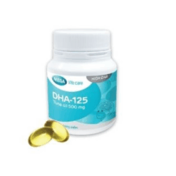 Viên uống bổ não và thị giác DHA-125 Mega Lifesciences (Chai 30 viên)