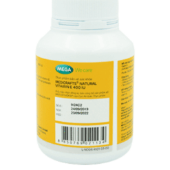 Natural Vitamin E ENAT 400 MEGA We care (Hộp 30 viên)