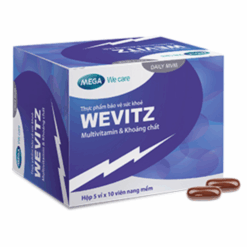 Viên uống bổ sung đa Vitamin và Khoáng chất WEVITZ MEGA We care (Hộp 30 viên)