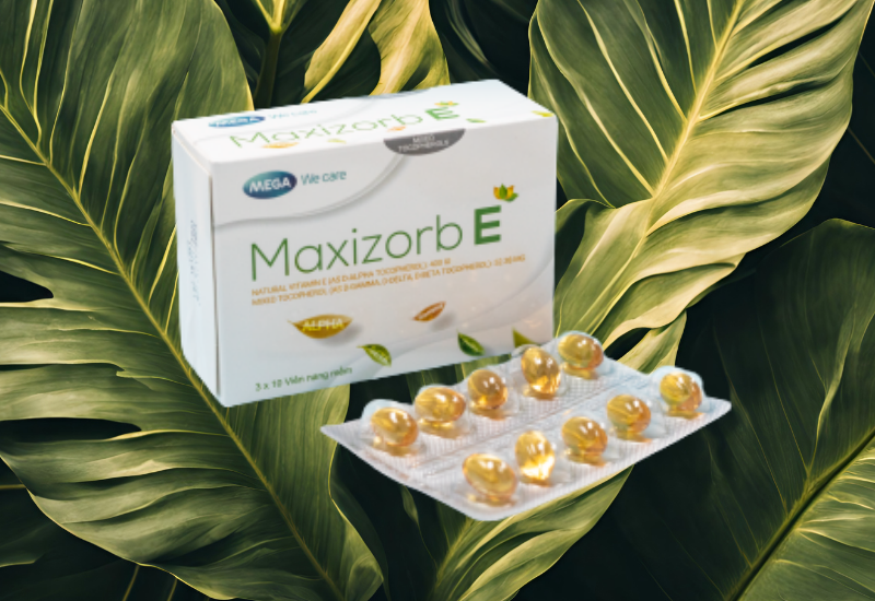 Viên uống bổ sung vitamin E Maxizorb E (Hộp 30 viên)