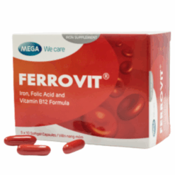 Viên uống Ferrovit Mega We Care (Hộp 3 vỉ x 10 viên)