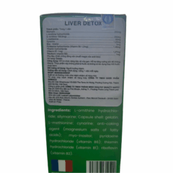 Viên uống hỗ trợ giải độc và phục hồi chức năng gan Premium Liver Detox (Hộp 30 viên)