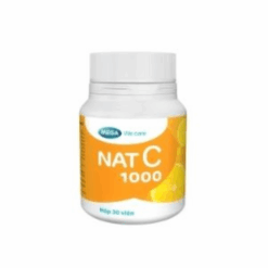Vitamin C NAT C 1000mg MEGA We care (Lọ 30 viên)