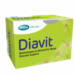 Viên uống bổ sung Vitamin và Khoáng chất DIAVIT MEGA We care (Hộp 30 viên)