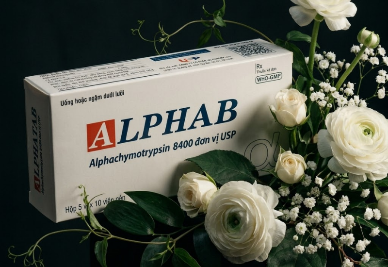 Thuốc kháng viêm Alphatab (Hộp 100 viên)