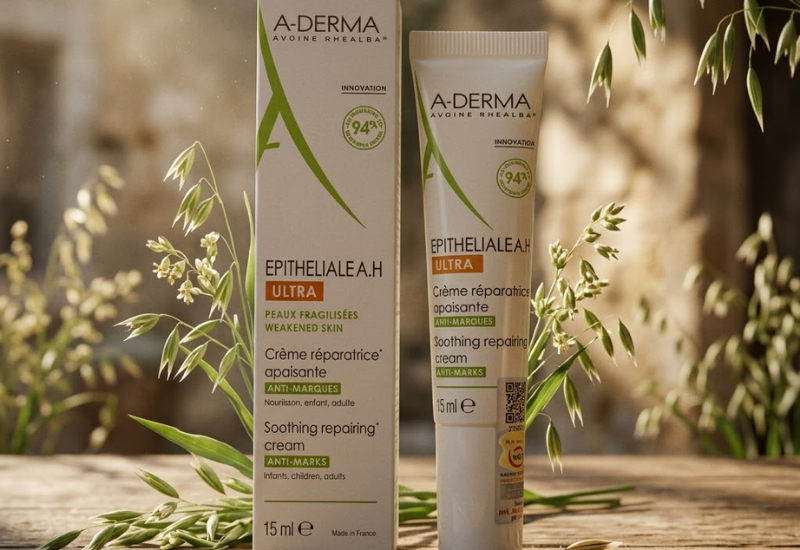 Kem phục hồi và tái tạo da sau Laser A-Derma Epitheliale A.H Duo Ultra Repairing (Tuýp 40ml)
