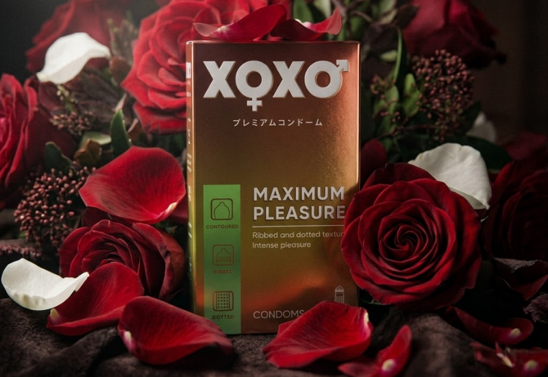 Bao cao su gân gai XOXO Maximum Pleasure (Hộp 10 cái)