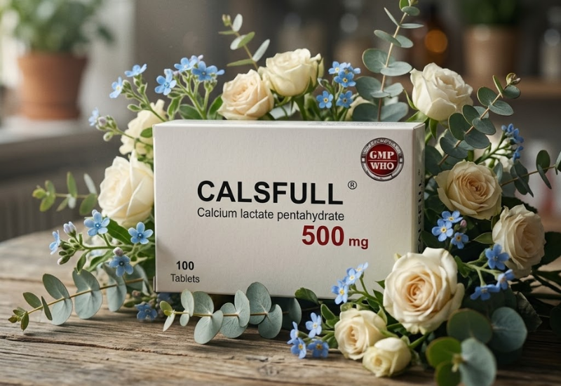 Viên uống bổ sung canxi Calsfull (Hộp 100 viên)
