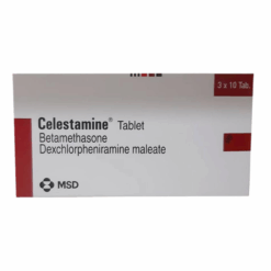 Viên Uống kháng dị ứng Celestamine Tablets (Hộp 15 vỉ x 10 viên)