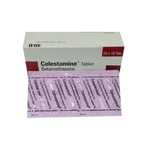 Viên Uống kháng dị ứng Celestamine Tablets (Hộp 15 vỉ x 10 viên)
