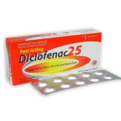 Viên uống giảm đau kháng khớp Diclofenac 25mg (30 viên)