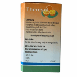 Hỗ trợ bù nước và điện giải Theresol (Hộp 20 gói)