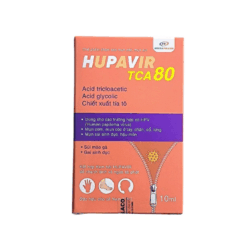 Dung dịch chấm mụn sùi Hupavir TCA 80 MONAPHARM (Lọ 10ml)