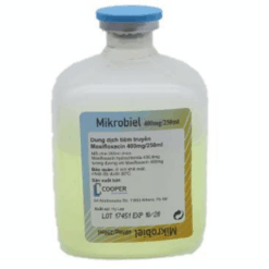 Dung dịch tiêm truyền tĩnh mạch Mikrobiel 400mg/250ml Cooper Pharma (Chai 250ml)