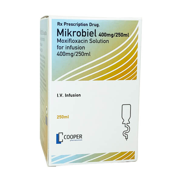 Dung dịch tiêm truyền tĩnh mạch Mikrobiel 400mg/250ml Cooper Pharma (Chai 250ml)