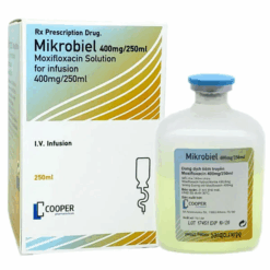 Dung dịch tiêm truyền tĩnh mạch Mikrobiel 400mg/250ml Cooper Pharma (Chai 250ml)