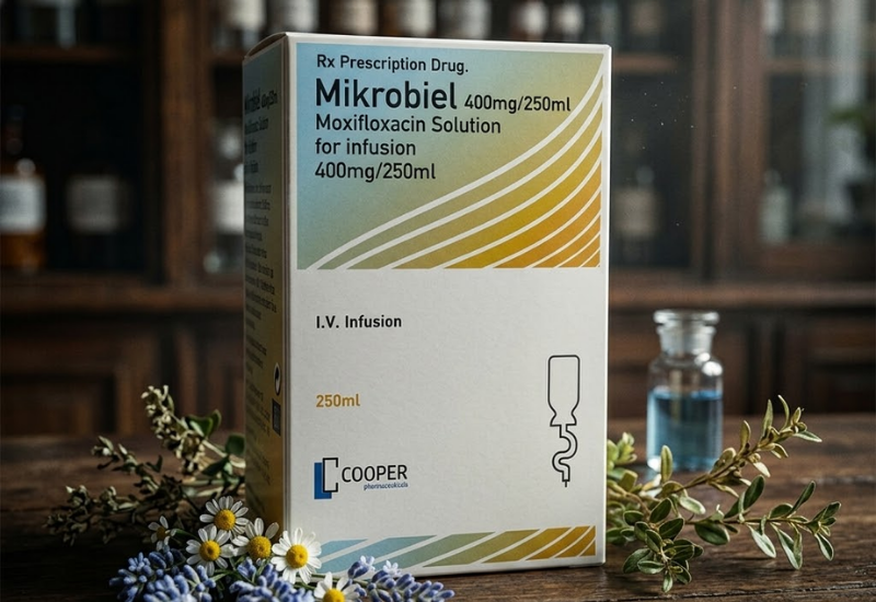 Dung dịch tiêm truyền tĩnh mạch Mikrobiel 400mg/250ml Cooper Pharma (Chai 250ml)