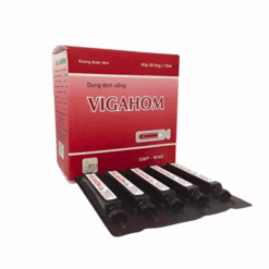 Dung dịch uống bổ sung sắt Vigahom (Hộp 20 ống)