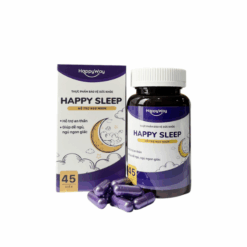Viên uống hỗ trợ an thần và giúp ngủ ngon Happy Sleep Happyway (Hộp 45 viên)