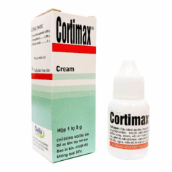 Kem bôi da điều trị nấm và viêm da Cortimax (Hộp 1 lọ 8g)
