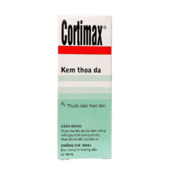 Kem bôi da điều trị nấm và viêm da Cortimax (Hộp 1 lọ 8g)