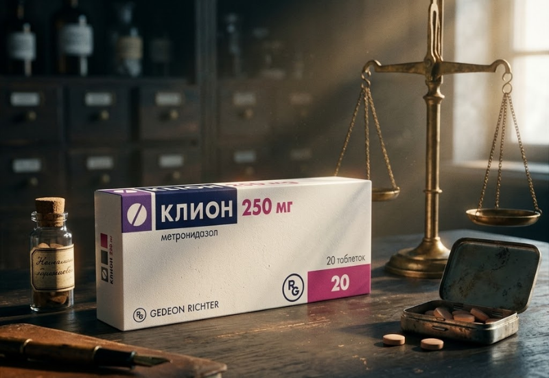Viên uống trị ký sinh trùng Klion 250mg Gedeon Richter (Hộp 20 viên)