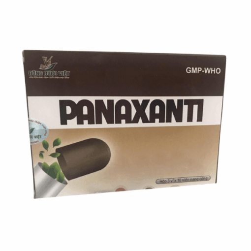 Viên uống thảo dược giải cảm và tăng cường đề kháng Panaxanti (Hộp 30 viên)